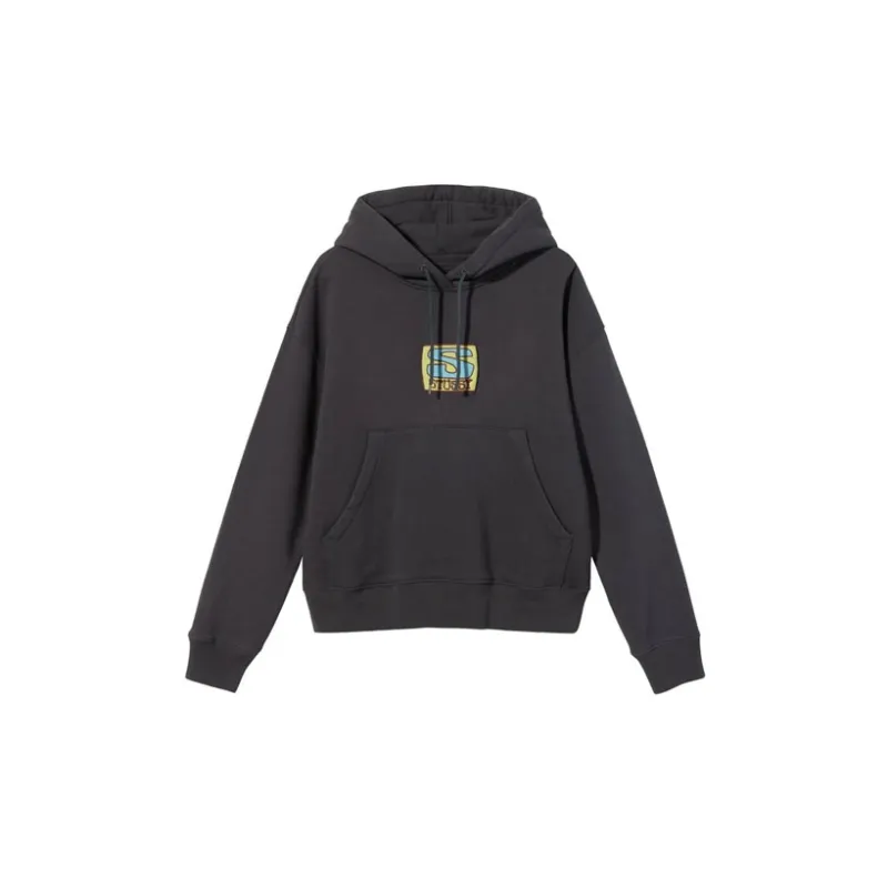 Stussy Boxy Crop Hood-1
