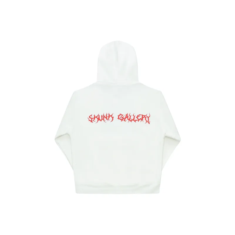 SKUNK GALLERY Sweatshirt Unisex White-1