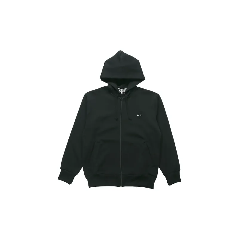 Comme Des Garcons Play Big Heart Zip Up Hoodie-1