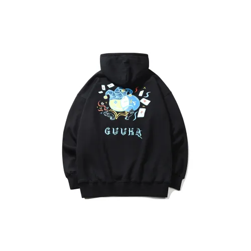 Guuka Sweatshirts Unisex Black