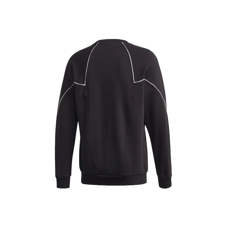 Adidas Originals BIG TREFOIL Sweatshirts Men Black-1