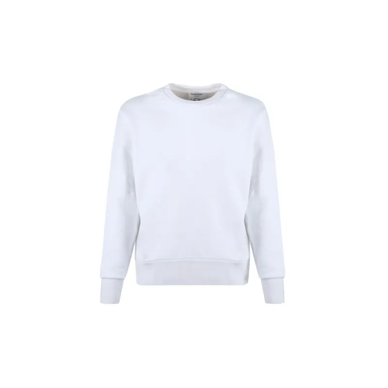 THOM BROWNE RWB stripe Cotton Sweatshirt-1