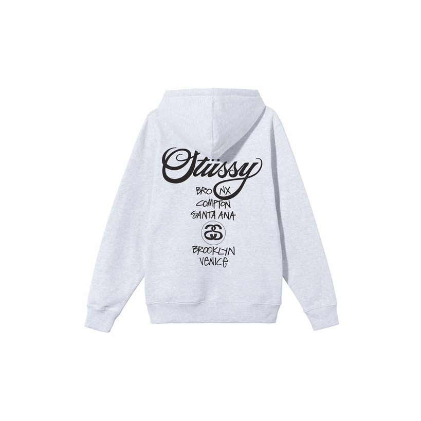 Stussy Double Face Label Zip Hoodie Yellow L - POIZON Stussy Double Face Label Zip Hoodie Yellow L - POIZON