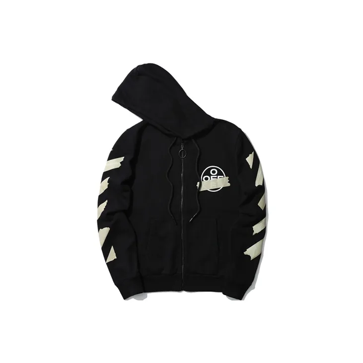 OFF WHITE Arrows Zip Up Hoodie-1
