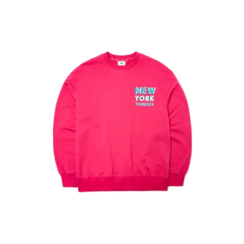 MLB New York Yankees Sweatshirts Unisex Pink