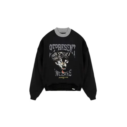 REPRESENT Sweatshirts Men Black