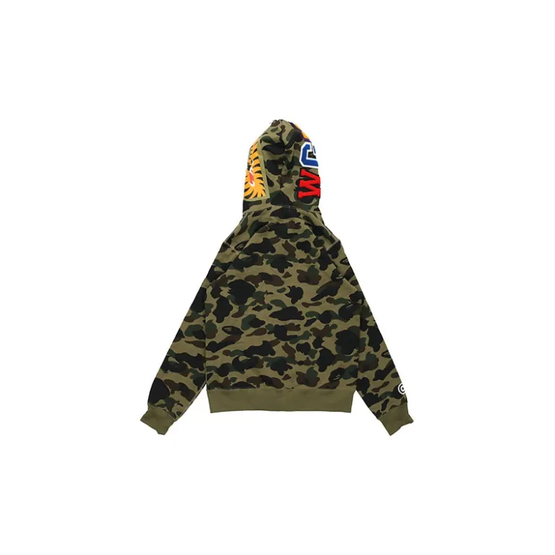 Bape 1st Camo Shark Full Zip Hoodie-3