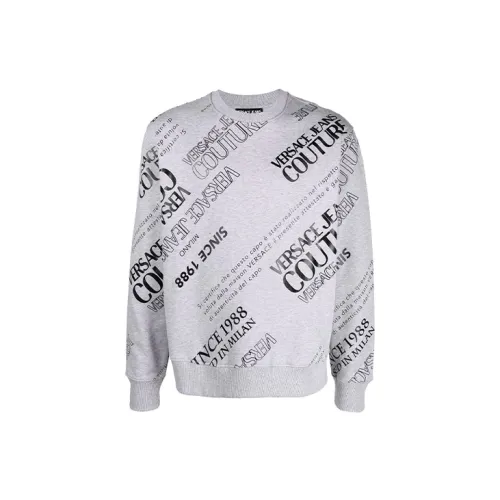 VERSACE Sweatshirts Men Gray