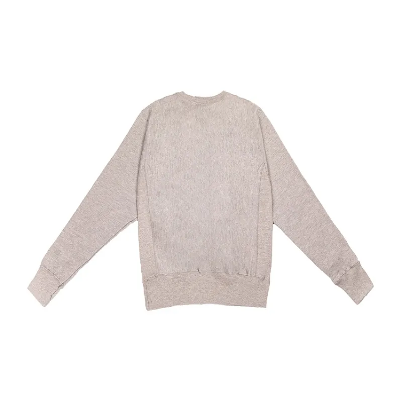 Champion Sweatshirt US Version Unisex Light Gray-1