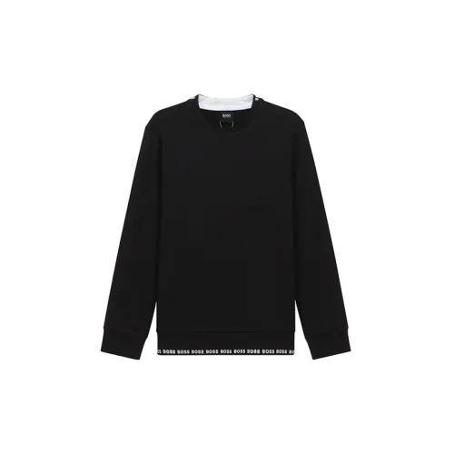 HUGO BOSS Sweatshirts Men Black