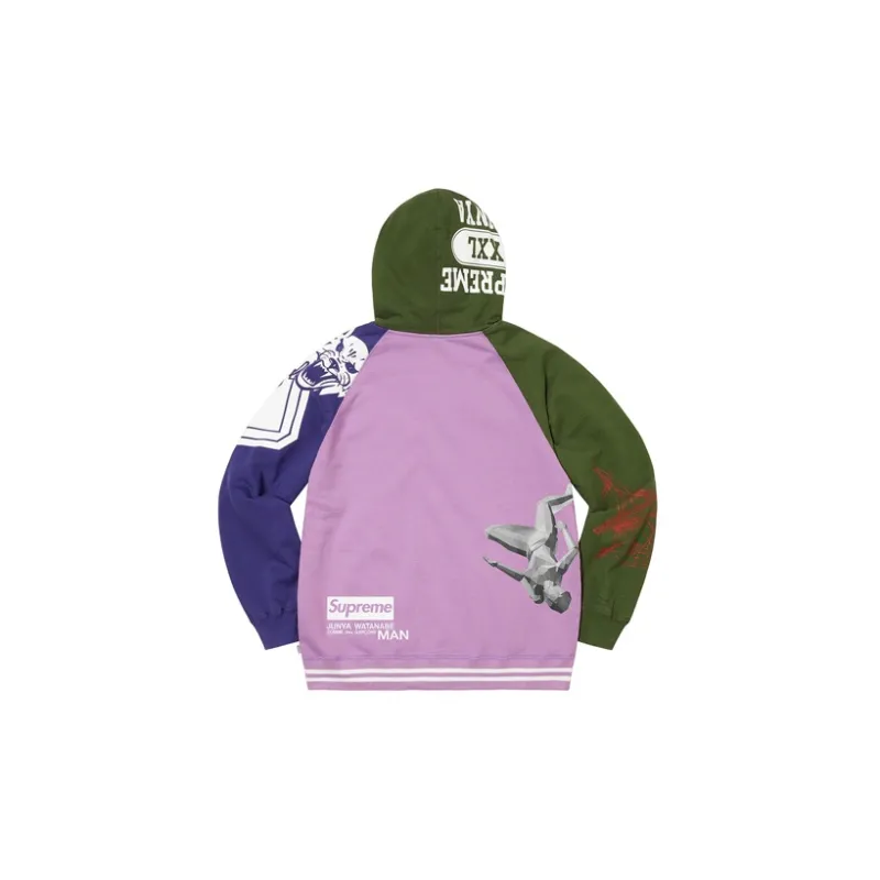 Supreme Junya Watanabe Cdg Man Zip Up Hooded Sweatshirt-3