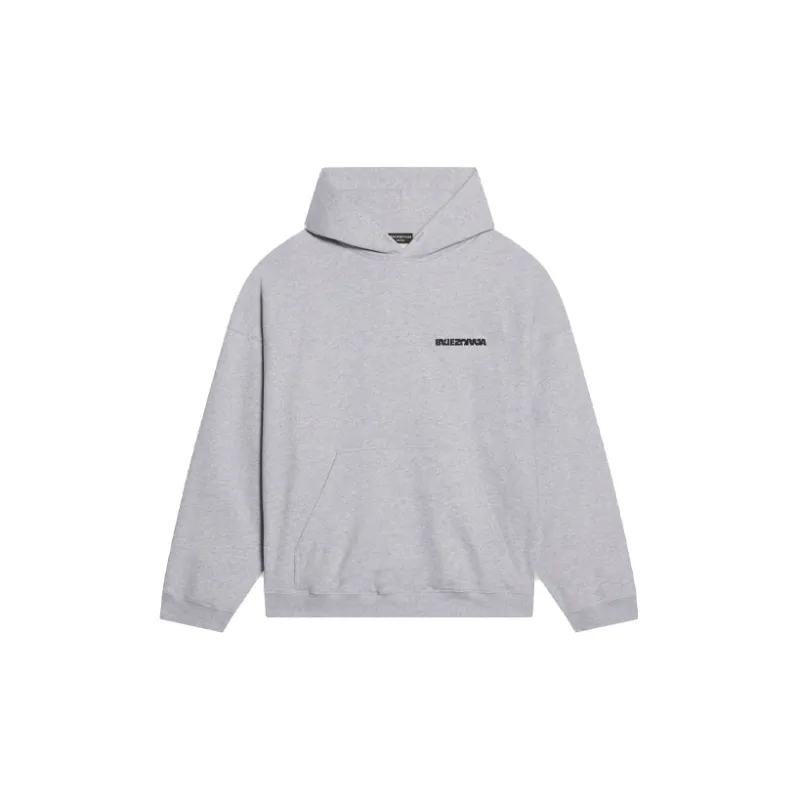 Balenciaga Sweatshirt Loose Fit Men's Gray-1