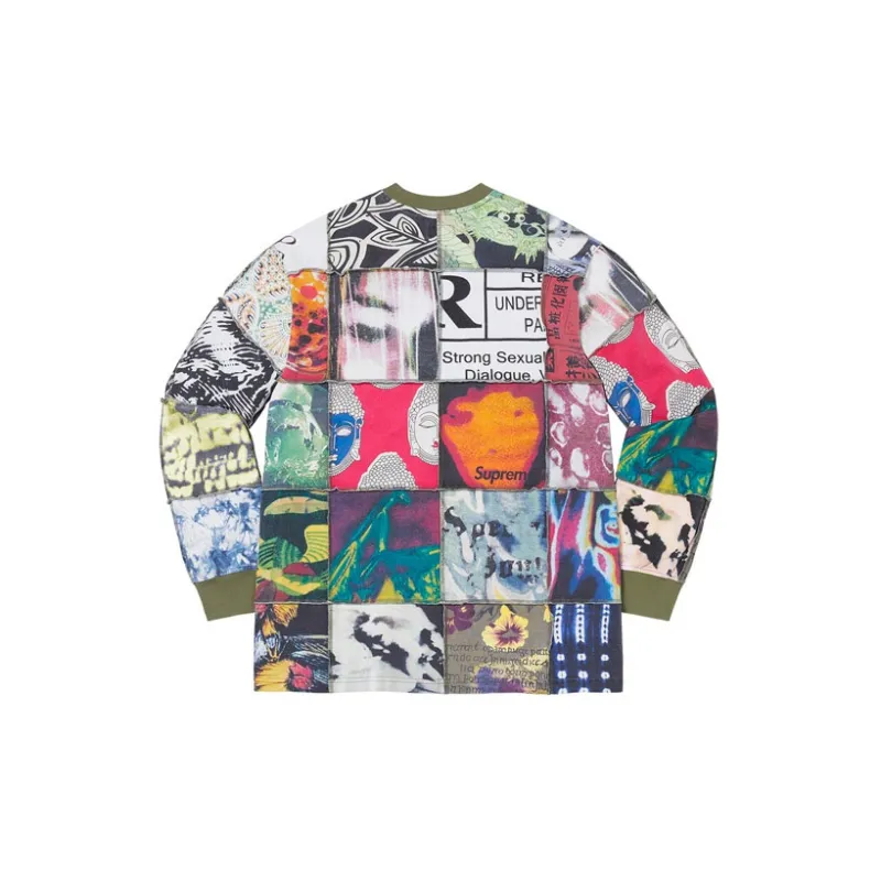 Supreme Mosaic Patchwork L/S Top-3
