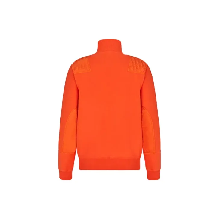 DIOR Quarterly New Products Sweatshirts Men Orange-1
