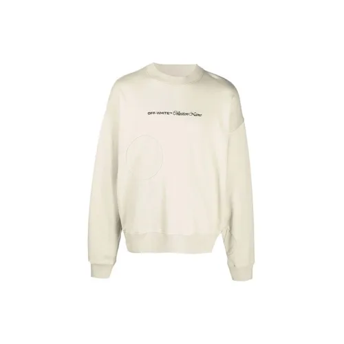 OFF-WHITE FW21 Sweatshirts Unisex Beige