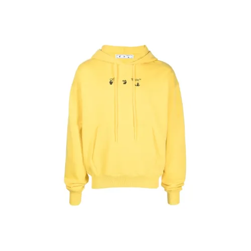 OFF-WHITE FW21 Sweatshirts Men Yellow