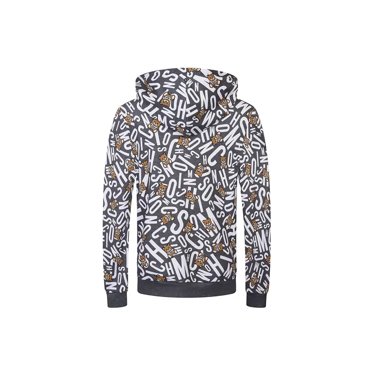 MOSCHINO Teddy Full Print Hoodie-1