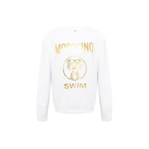 MOSCHINO Sweatshirts Unisex White