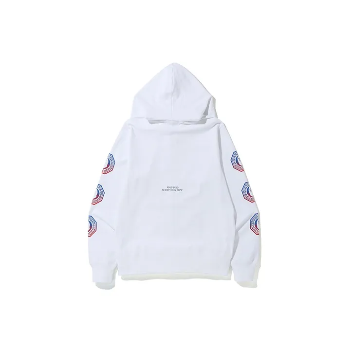 A BATHING APE Swarovski Graphic Full Zip Hoodie-3