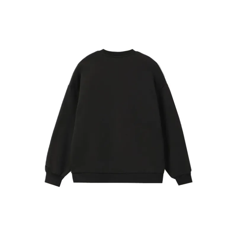 LiNing Sweatshirt Winter Unisex Black-1