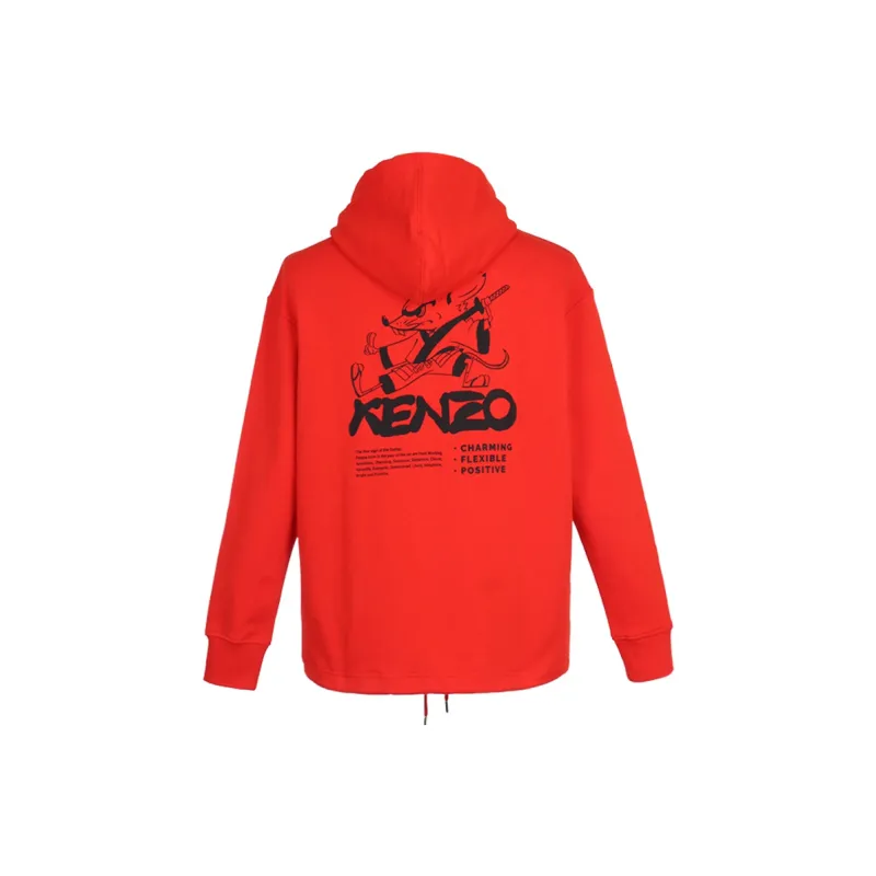 KENZO Sweatshirts Men Red-1