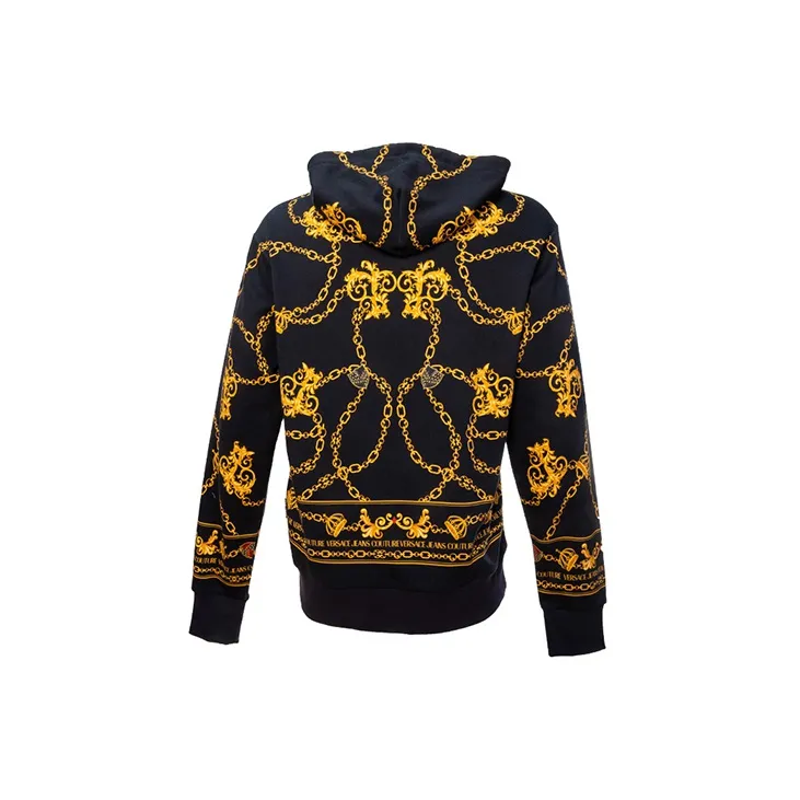 VERSACE JEANS COUTURE Hooded Sweatshirt Men's Black-1