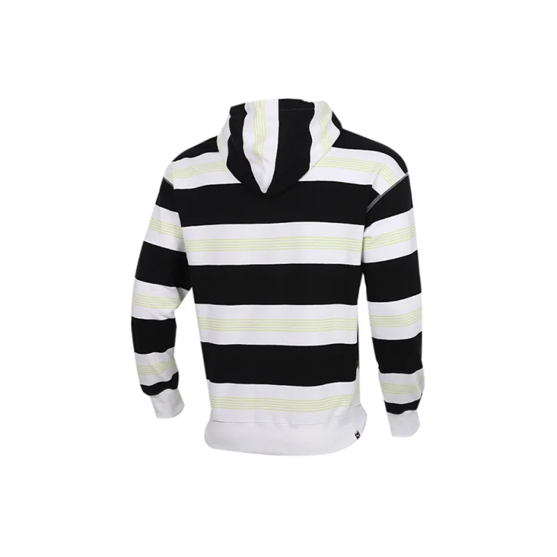 PUMA Downtown Striped Sweatshirts Men White-1