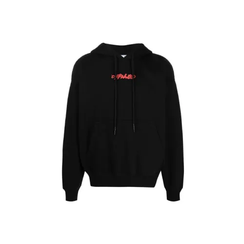 OFF-WHITE Arrows On Canvas Hooded Sweatshirt 