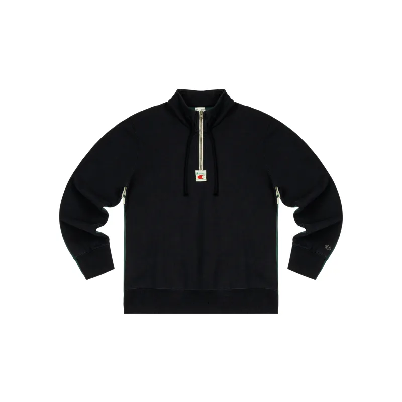 Champion x Craig Green Moderate Stand Collar Loose Fit Regular Sweatshirt Unisex Dark Green-1