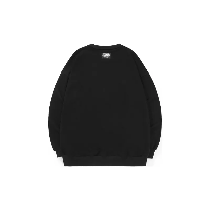 GENANX Crew Neck Loose Fit Regular Sweatshirt Unisex-1