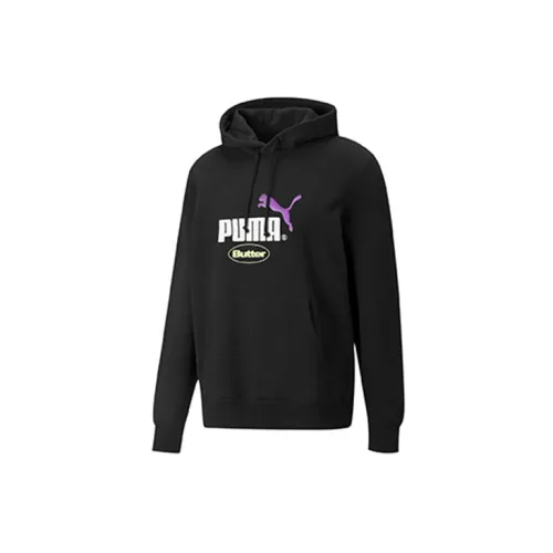 PUMA BUTTER GOODS Sweatshirts Unisex Black