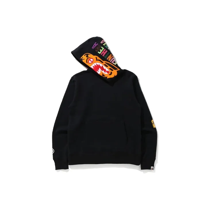 Bape Vintage Wash Tiger Wide Pullover Hoodie-1