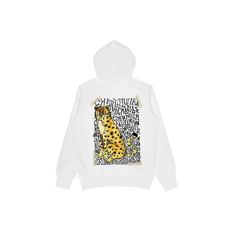 Charlie Luciano Sweatshirt Unisex White-1