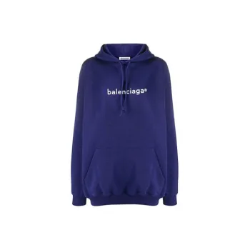 Balenciaga Blue Hoodies Sweatshirts on Sale & Authentic - POIZON