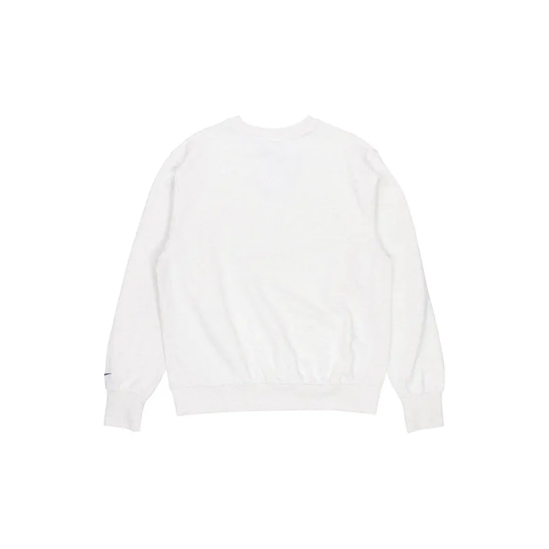 Nba X Nike Sweatshirts Men Gray White-1