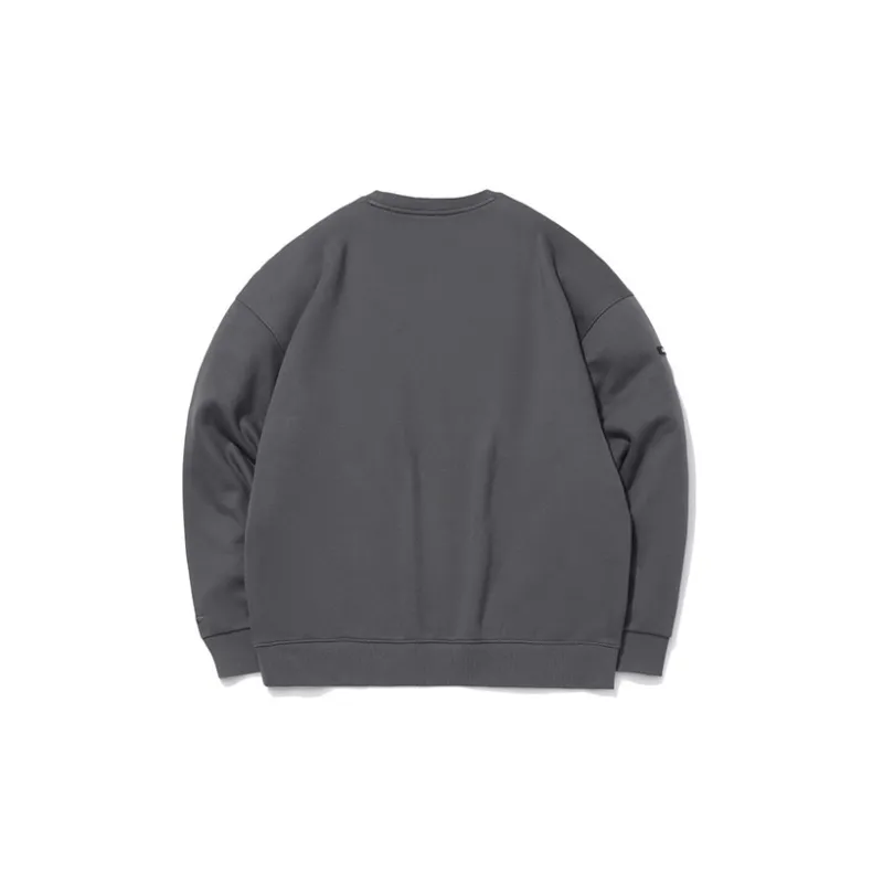 LINING Sweatshirts Unisex Thunderstorm Gray-1