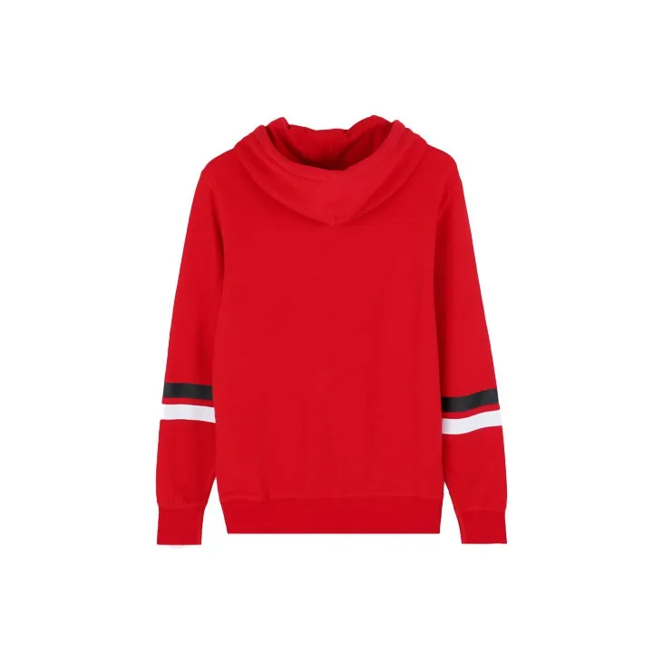 Converse Collegiate Text Sweatshirts Men Red-1