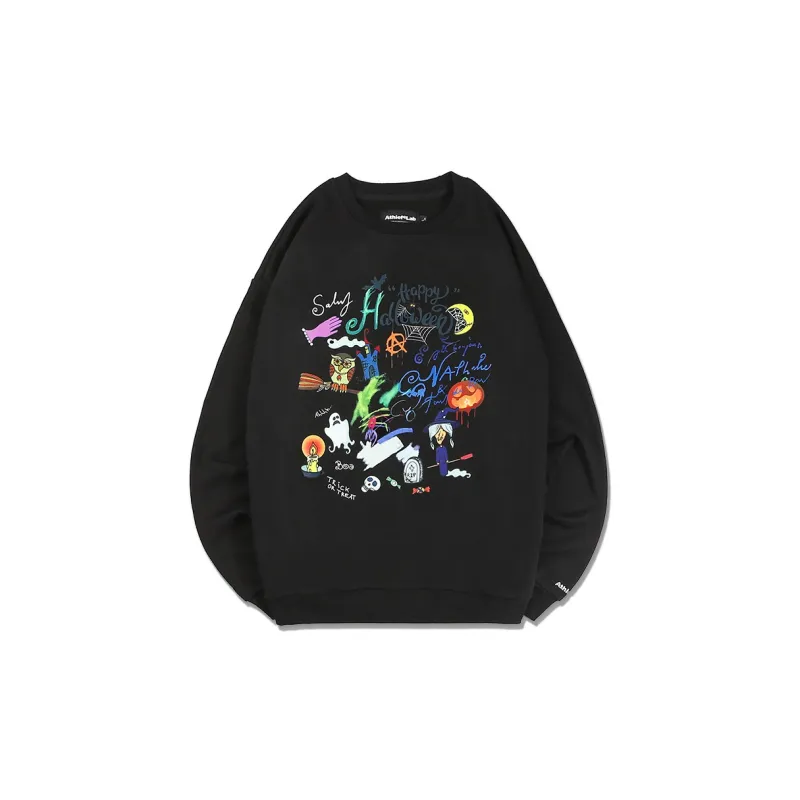 Athief Crew Neck Loose Fit Regular Sweatshirt Unisex-1