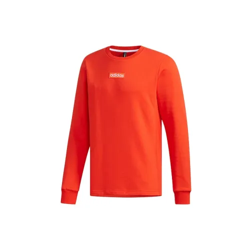 Adidas Neo Sweatshirts Men Bright Pink Fluorescent