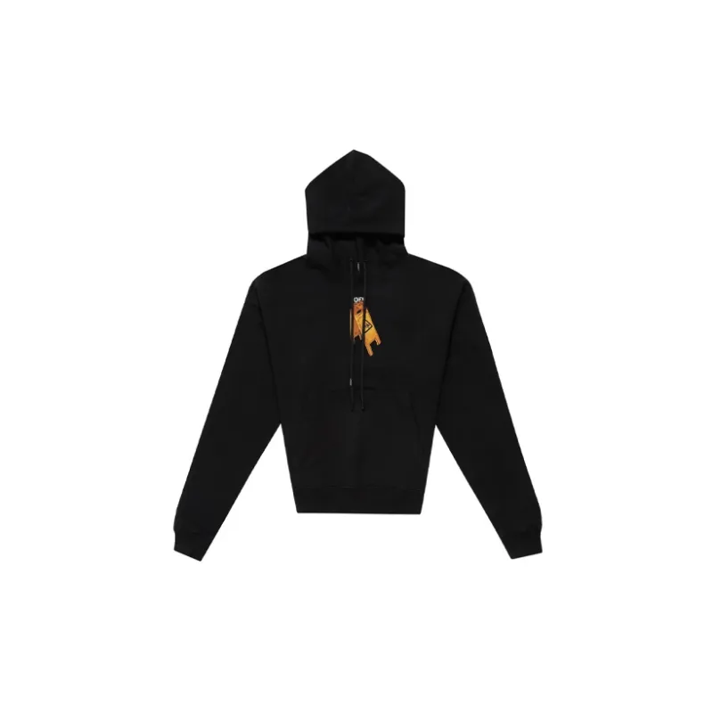 OFF WHITE Slim Fit Pascal Skeleton Hoodie-1
