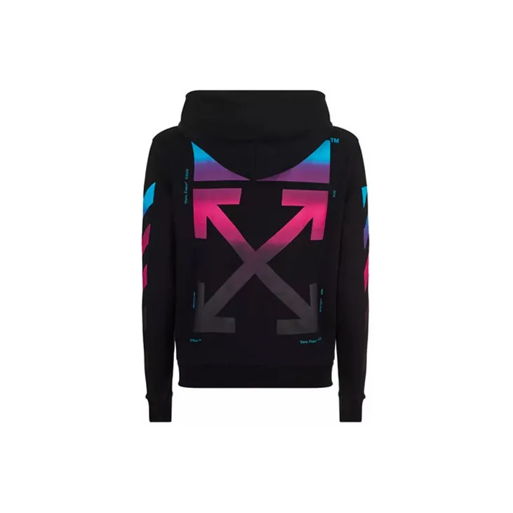 OFF WHITE AW18 Sweatshirt Unisex Black-1