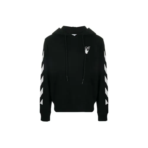 OFF-WHITE Diagonal Stripes Hoodie 