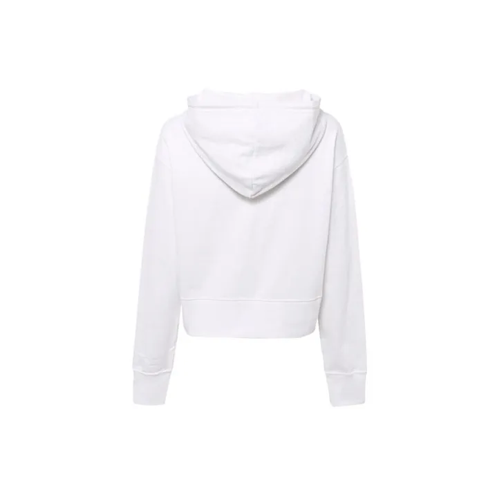 Champion Hooded Regular Sweatshirt Women's White-1