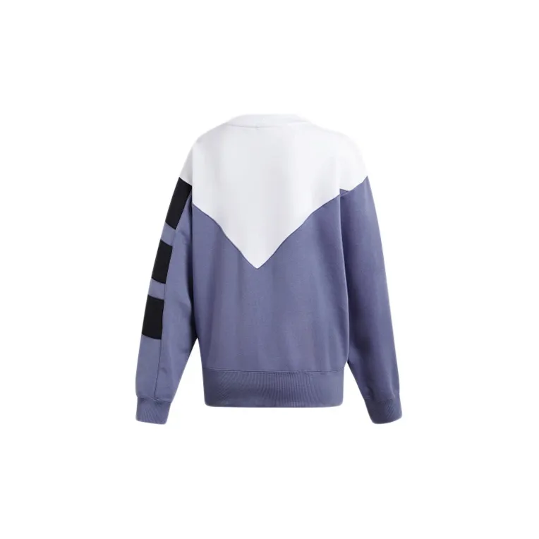 Adidas Originals Trefoil Sweatshirts Women's Indigo/White/Black-1