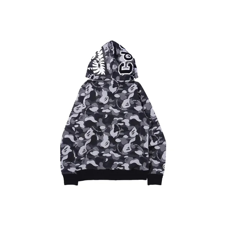 Bape X Comme Des Garcons Full Zip Hoodie-2