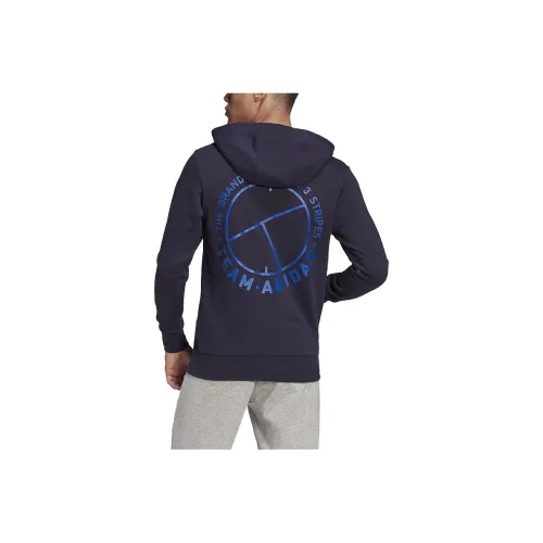 Adidas Sweatshirts Men Navy Blue