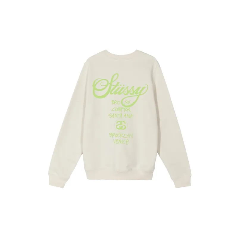Stussy World Tour Crew 'Black/Purple'-11