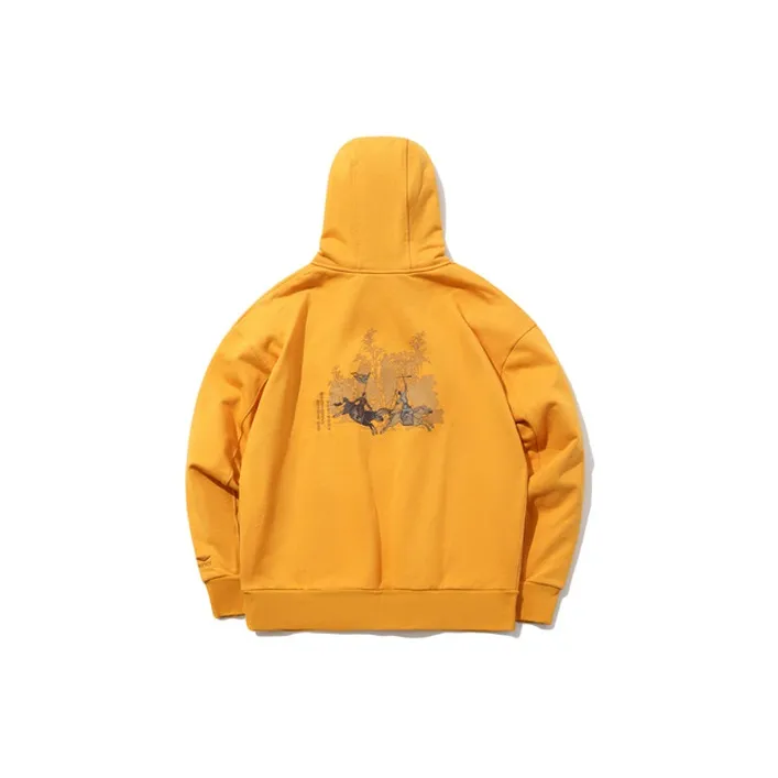 LINING Sweatshirts Unisex Mineral Yellow-1