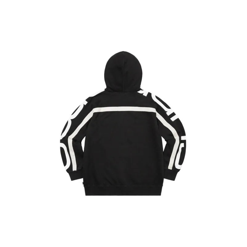 Supreme Big Logo Paneled Zip Up-1