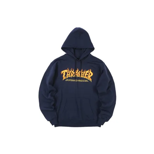 Thrasher Sweatshirts Unisex Marine Blue